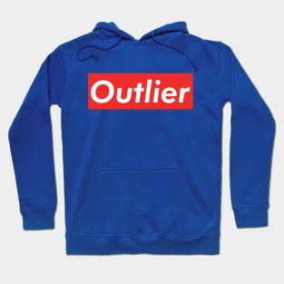 Outlier - Cool Data Scientist/Statistician Design Hoodie